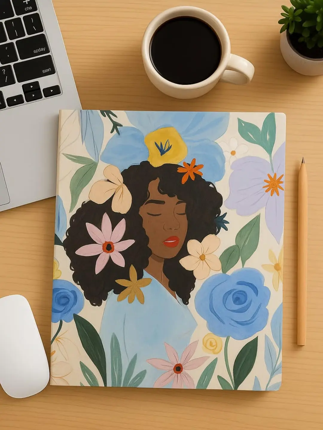 Spoonful of Faith, Floral Serenity Journal by Jena Holliday