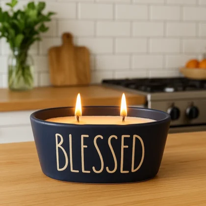 Rae Dunn “Blessed” Autumn Breeze Candle