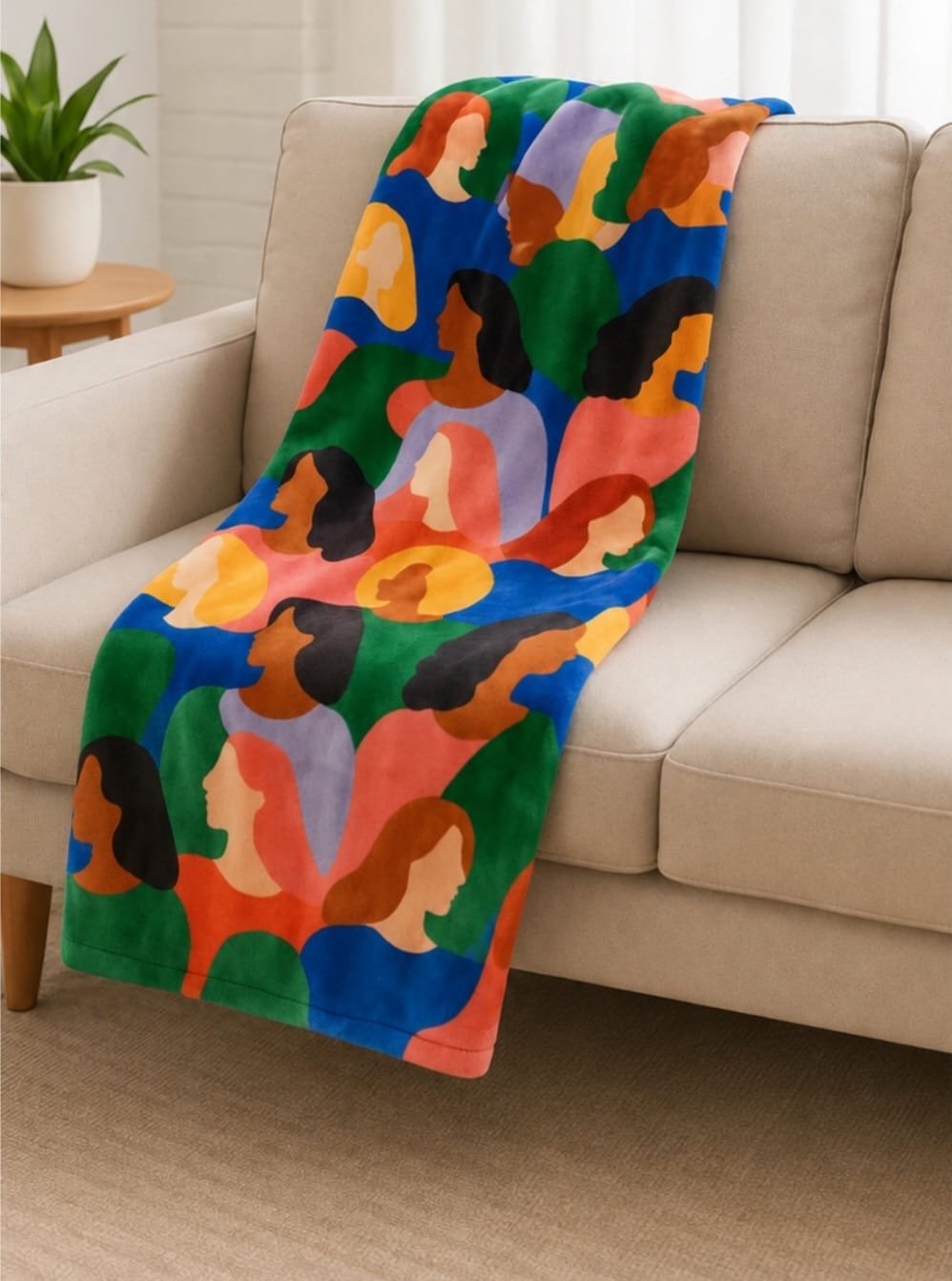 Spirit of Love "Daydream” Plush Throw — 50" x 70" - Image 2