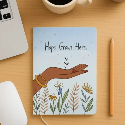 Spoonful of Faith, Jena Holiday- Hope Grows Here Journal