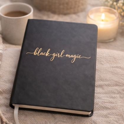 Black Girl Magic Journal | Affirmation & Reflection Notebook | Limited Quantity