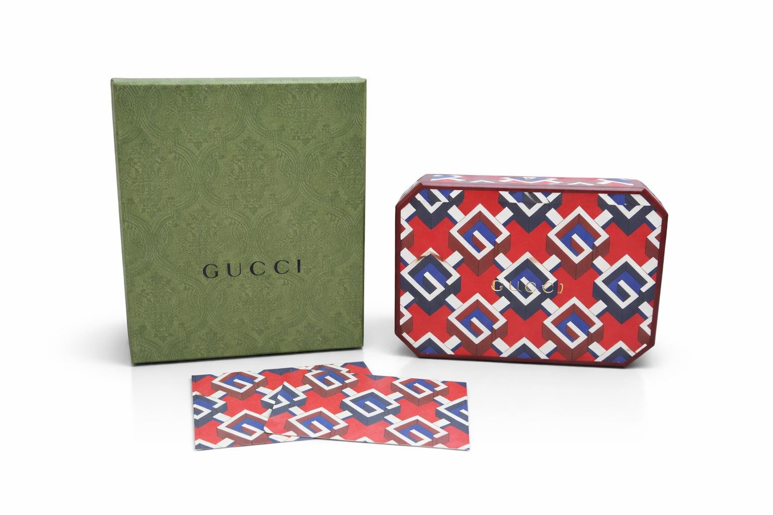 Gucci Geometric Print Stationery Set (20 Cards + 20 Envelopes ) (Copy)