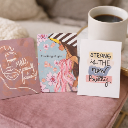 Empowered Woman Greeting Card Bundle - 3 Card Greeting Card Bundle